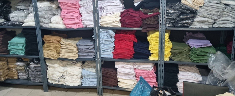 تیشرت لیمو مزونی رنگبندی